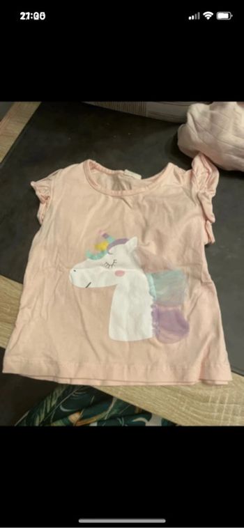 T-shirt licorne