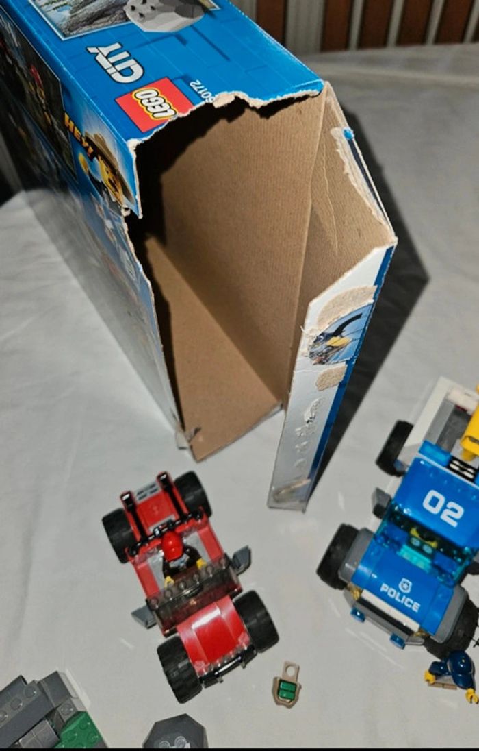 Lego City 60172- La poursuite en montagne-Complet avec notices et boîte - photo numéro 7