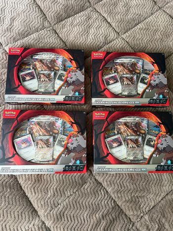 Coffret Pokémon Ursaking Lune Vermeille EX – Ultra Rare & Collector
