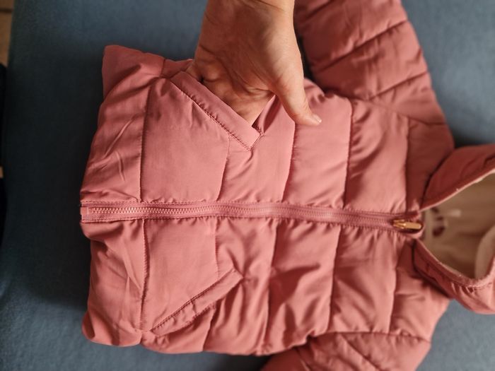 Manteau 36mois couleur vieux rose - photo numéro 5