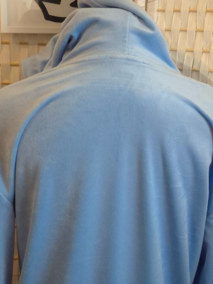 Robe sweat à capuche bleu ciel velours Esmara femme TM / 38 /40 - photo numéro 7
