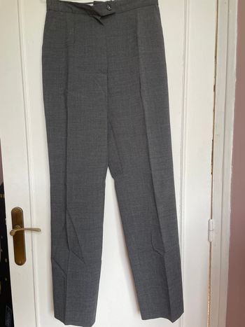 Pantalon à pinces gris 