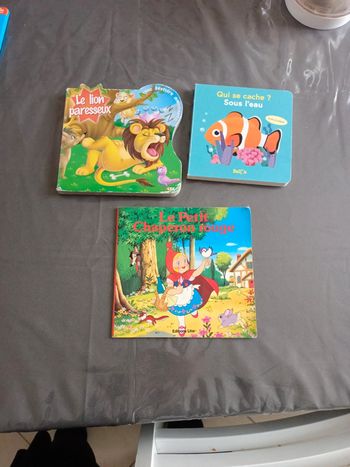 Lot 3 livres