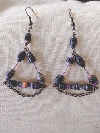 Boucles d'oreilles pendantes