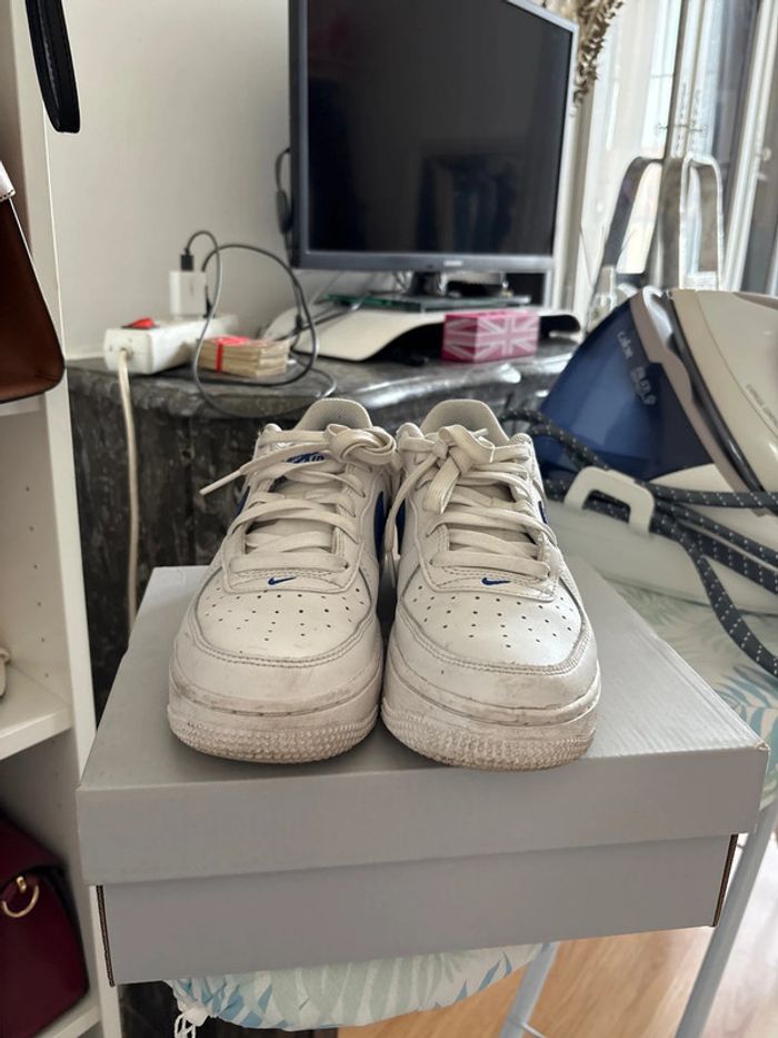Air force 1 blanc et bleu