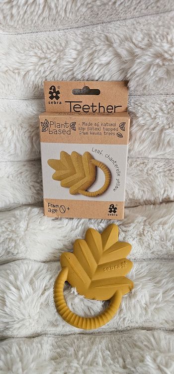 Anneau de dentition feuille chanterelle Sebra Neuf