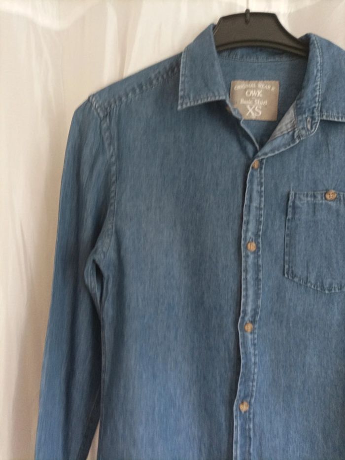 Superbe chemise jean - photo numéro 5