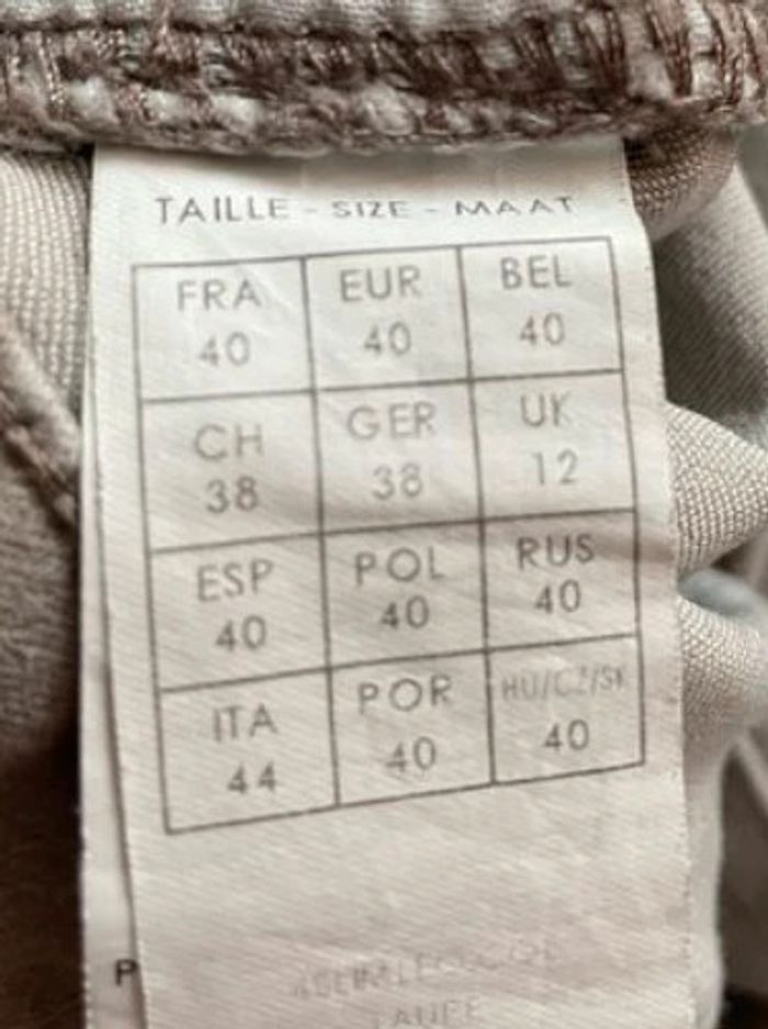 Pantalon léopard beige Mim - photo numéro 5