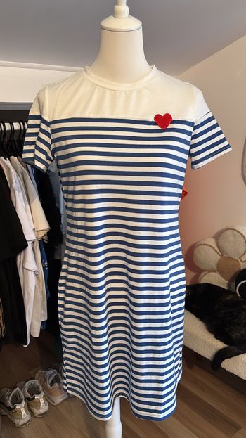 Robe tee shirt marinière Boutique Indépendante T38