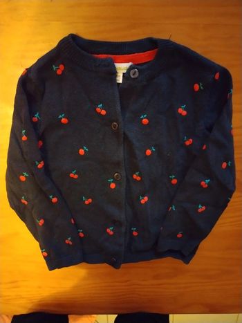 Gilet fille Verbaudet 2 ans