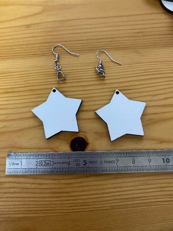 Boucles d'oreilles sublimables