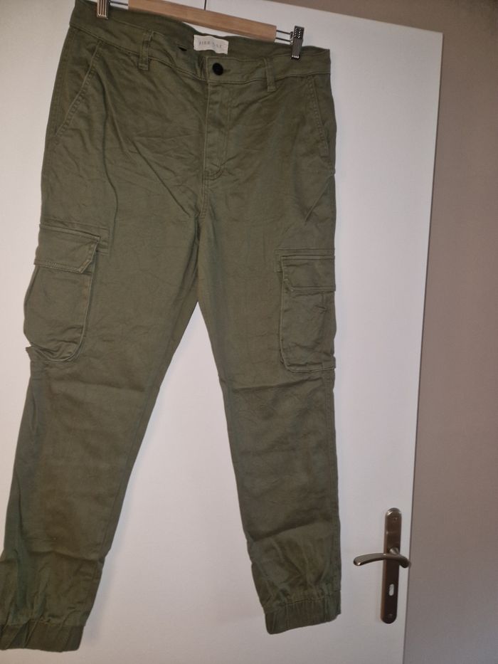 Pantalon Cargo kaki Pier One taille w32 comme NEUF - photo numéro 2