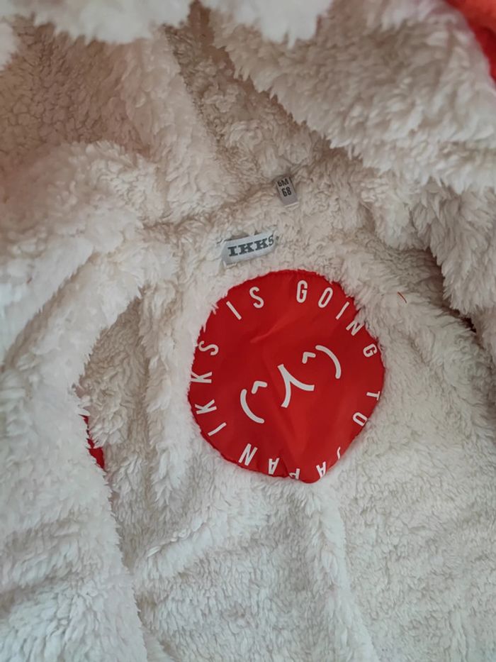 blouson IKKS orange vif - photo numéro 5