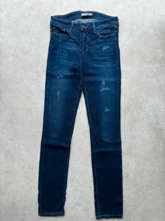 Jeans Levi's 711 W28 FR38 L32 coupe skinny bleu marine Femme Women pan564b - photo numéro 2