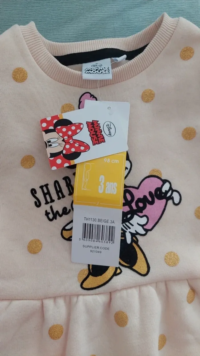 Robe molletonné minnie - photo numéro 3