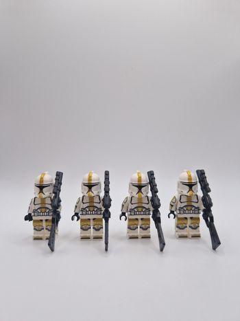 Figurines type lego 4 Clones de Bly star wars