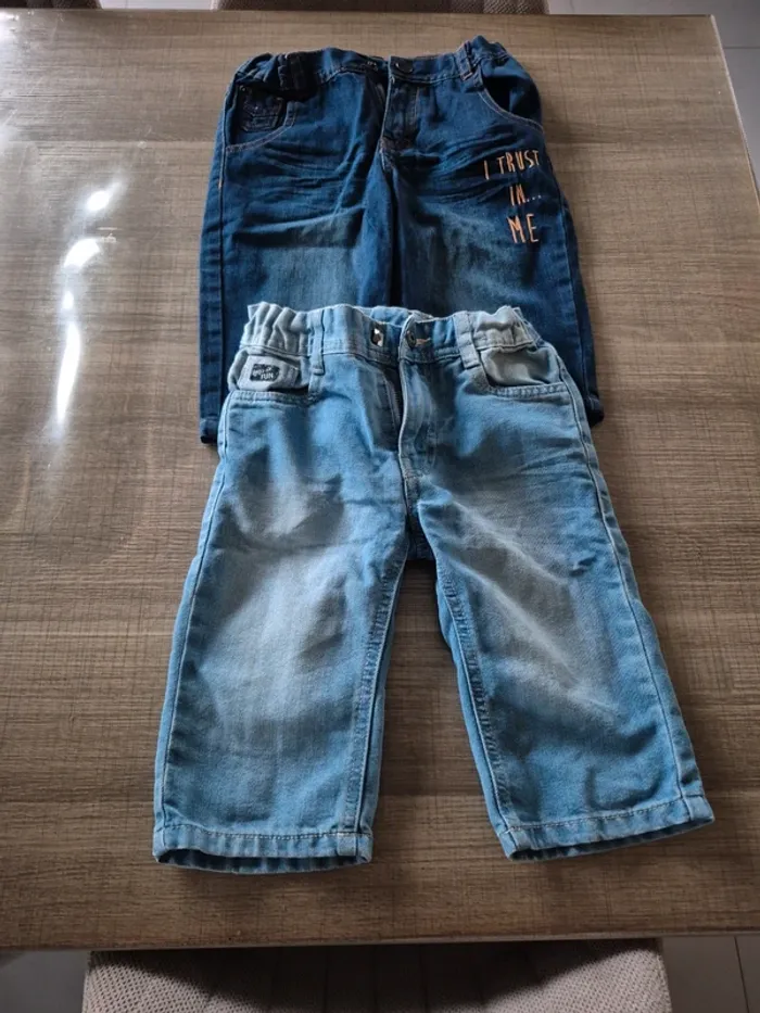 Lot shorts jean