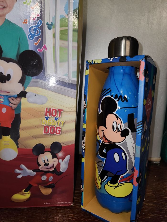 Peluche interactif et musicale et gourde mickey - photo numéro 6