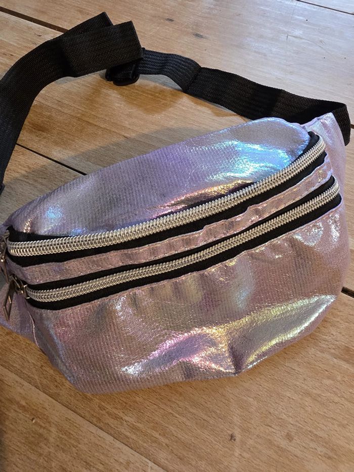 💖 Banane irisée rose holographique – Tendance, pratique et ultra stylée ! 💖 - photo numéro 8