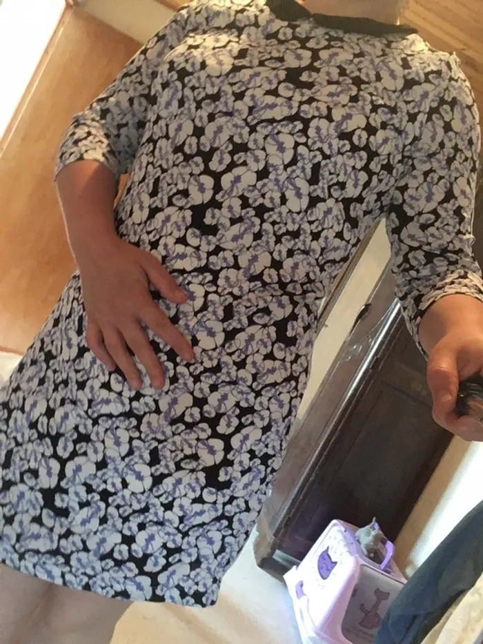 Robe col clodine @
