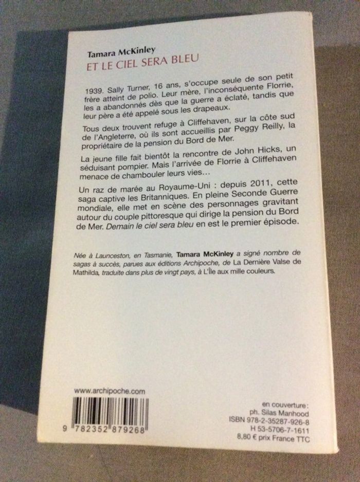 #et le ciel sera bleu Tamara McKinley. ) - photo numéro 3