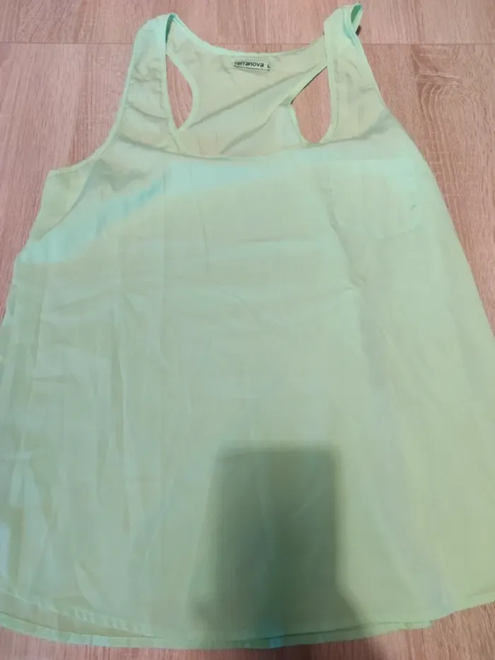 Débardeur vert fluo L