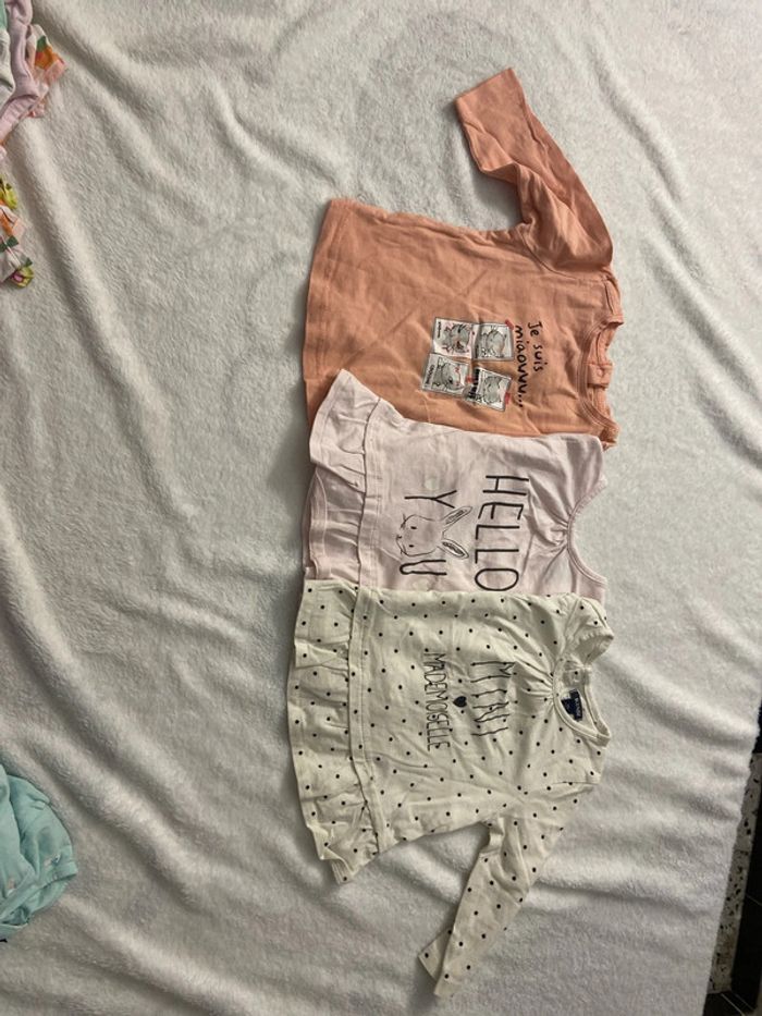 Lots tee-shirts fille
