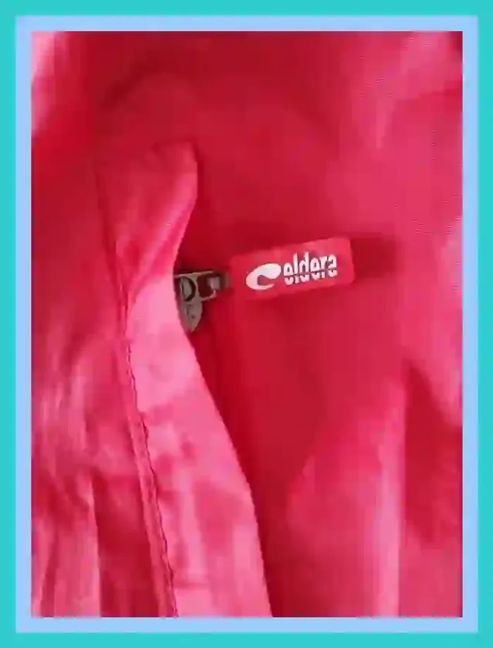 kway eldera rouge bordeaux unisex 8 à 10 ans  7521018690 - photo numéro 7