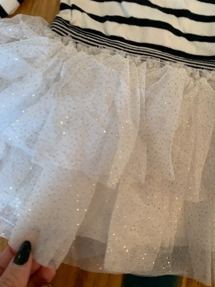 Robe à paillettes petit bateau taille 12 mois - photo numéro 2