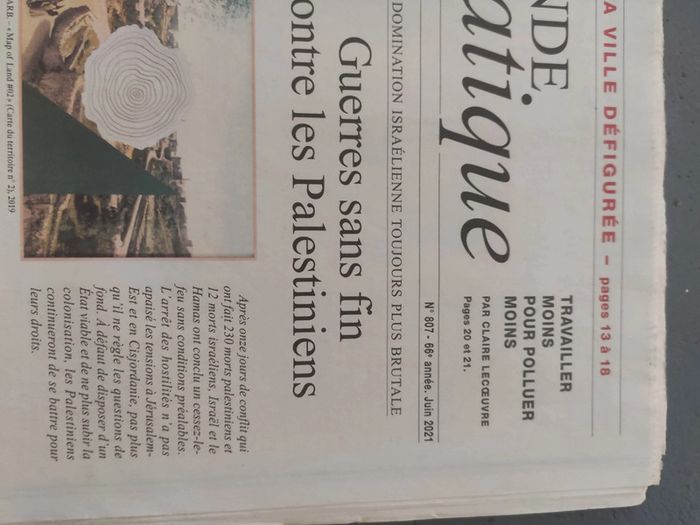 Le monde diplomatique avril et juin 2021 - photo numéro 2