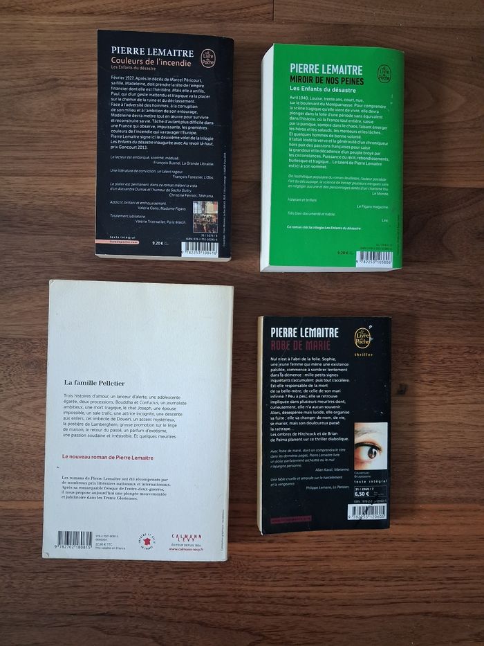 4 romans de Pierre Lemaitre - photo numéro 2