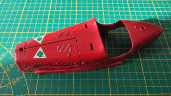 Carcasse carrosserie pièce détachée miniature Burago Bburago Alfa Romeo 2300 Monza 1934 1/18 1/18e 1