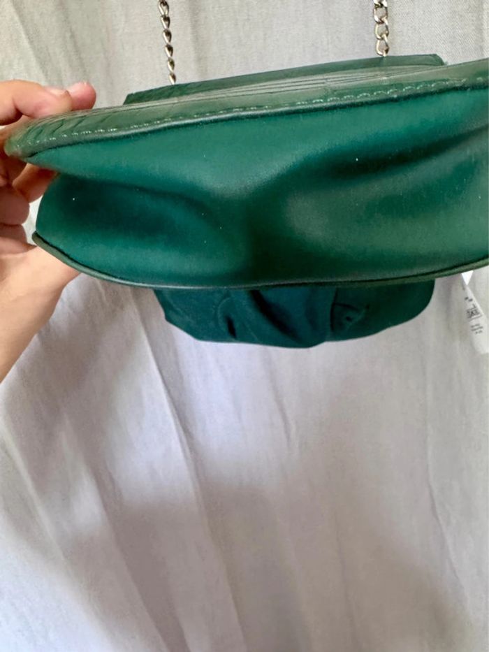 Petit sac à bandoulière couleur vert - Etam - photo numéro 9