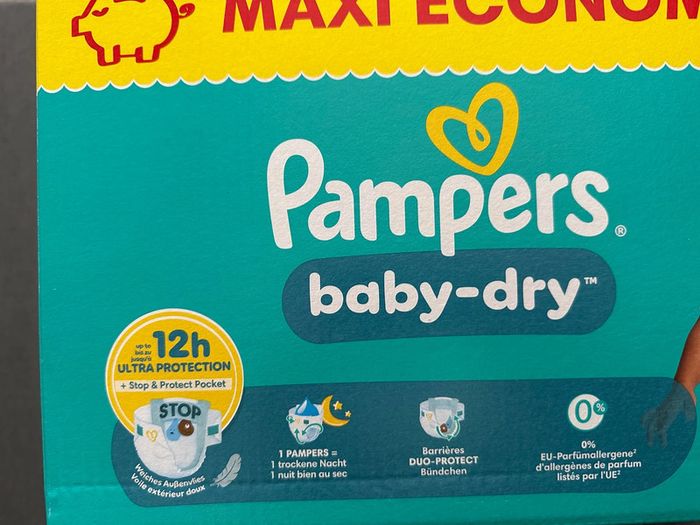 Couches Pampers taille 5 quantité 96 - photo numéro 3