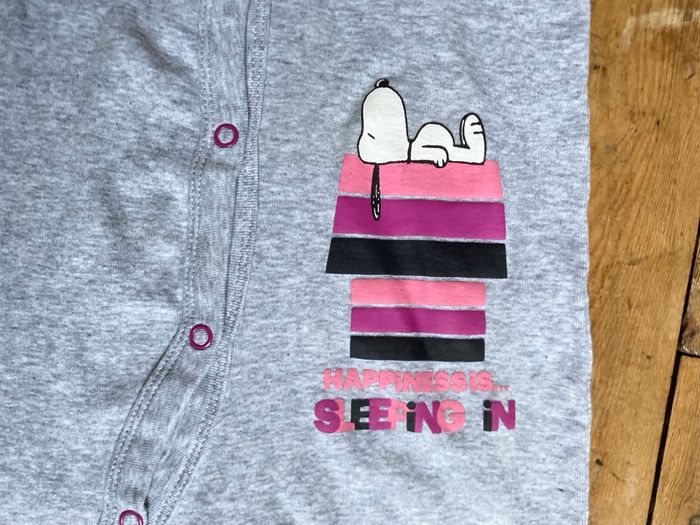 Pyjama sans pied Snoopy ouverture devant 2/3 ans Lupilu - photo numéro 2