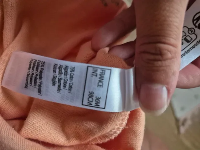 Ensemble 3 pièces en eponge 36 mois 98cm - photo numéro 3