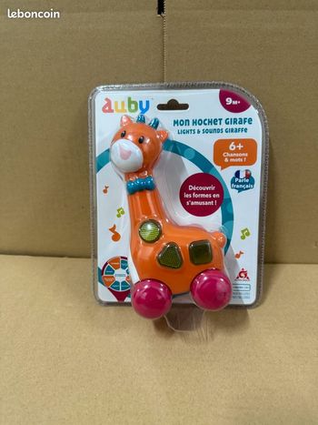 Auby - mon hochet girafe