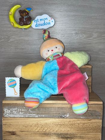 COR233 doudou clown 🤡 corolle