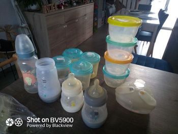 Lot pots diversification et biberons