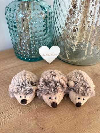 Peluches hérisson spontex 