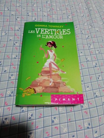 Livre Les vertiges de l'amour. Gemma Townley.