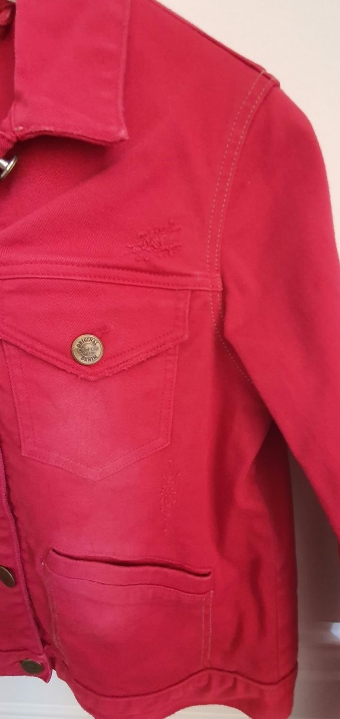 Veste en jean taille M - photo numéro 3