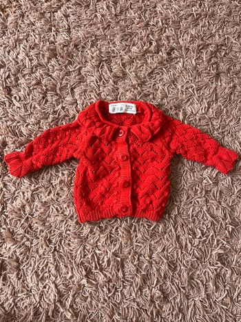 Gilet en maille fille