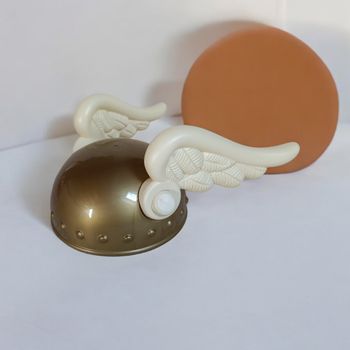 Casque ailé style gaulois / Astérix – Taille unique