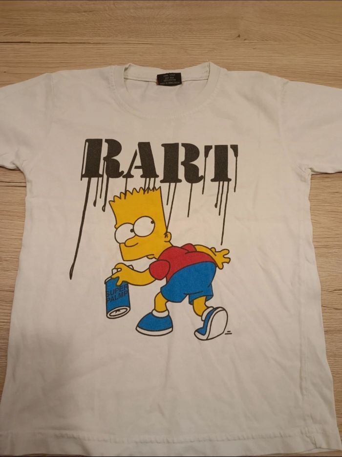 Tee-shirt manches courtes 6 ans Bart Simpson - photo numéro 2