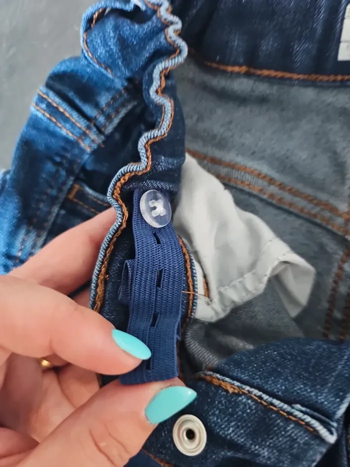 Jean skinny bleu foncé kiabi 8 ans - photo numéro 4