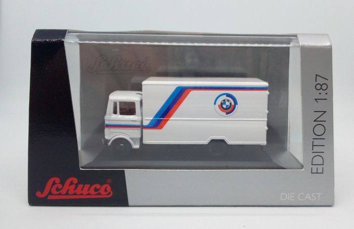 SCHUCO 22373 CAMION MERCEDES BENZ LP608 BMW 1/87