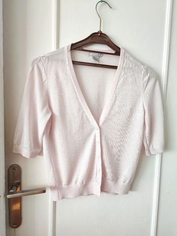 Boléro viscose, veste courte, gilet manches courtes