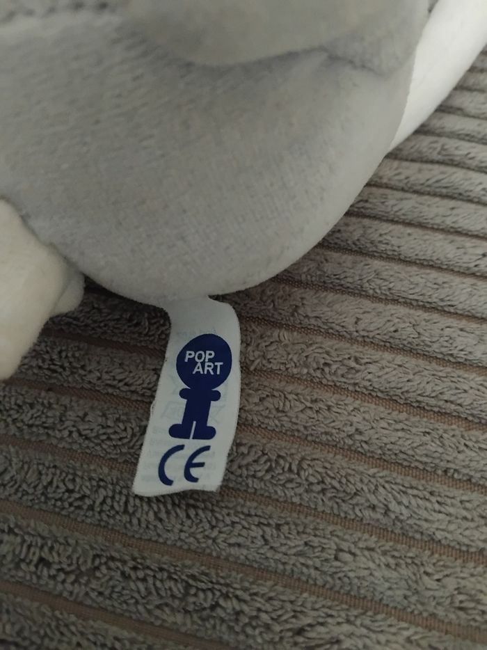Peluche doudou cigogne - photo numéro 4