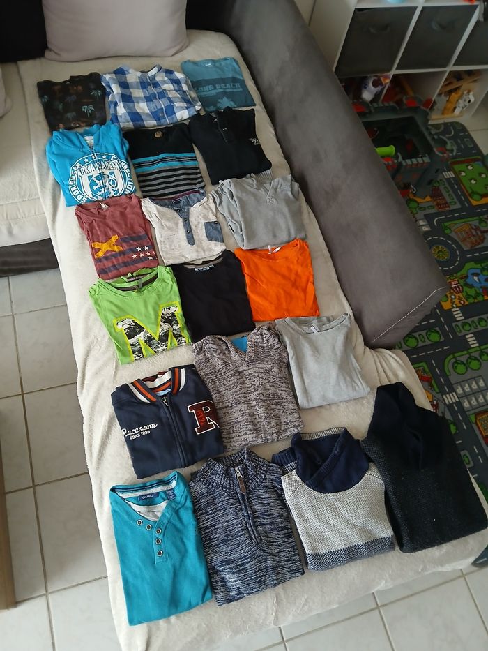 Lot vêtements automne hiver 10 ans garçon